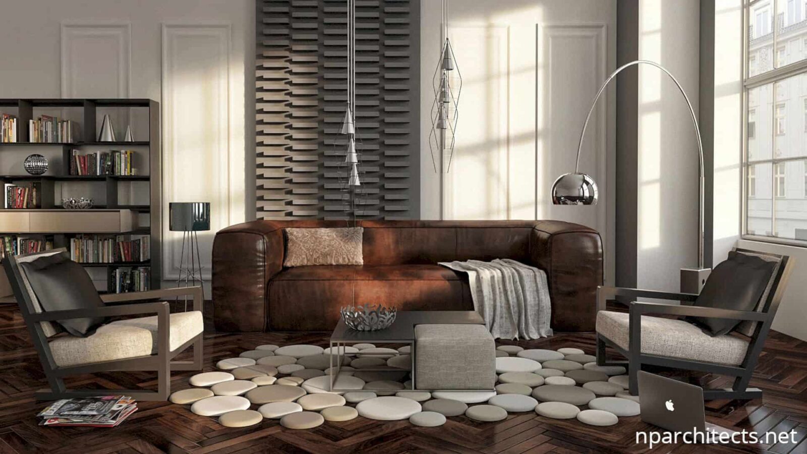 Modern Apartment Interior By Nparchitects 6