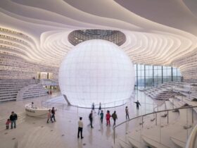 Tianjin Binhai Library 1