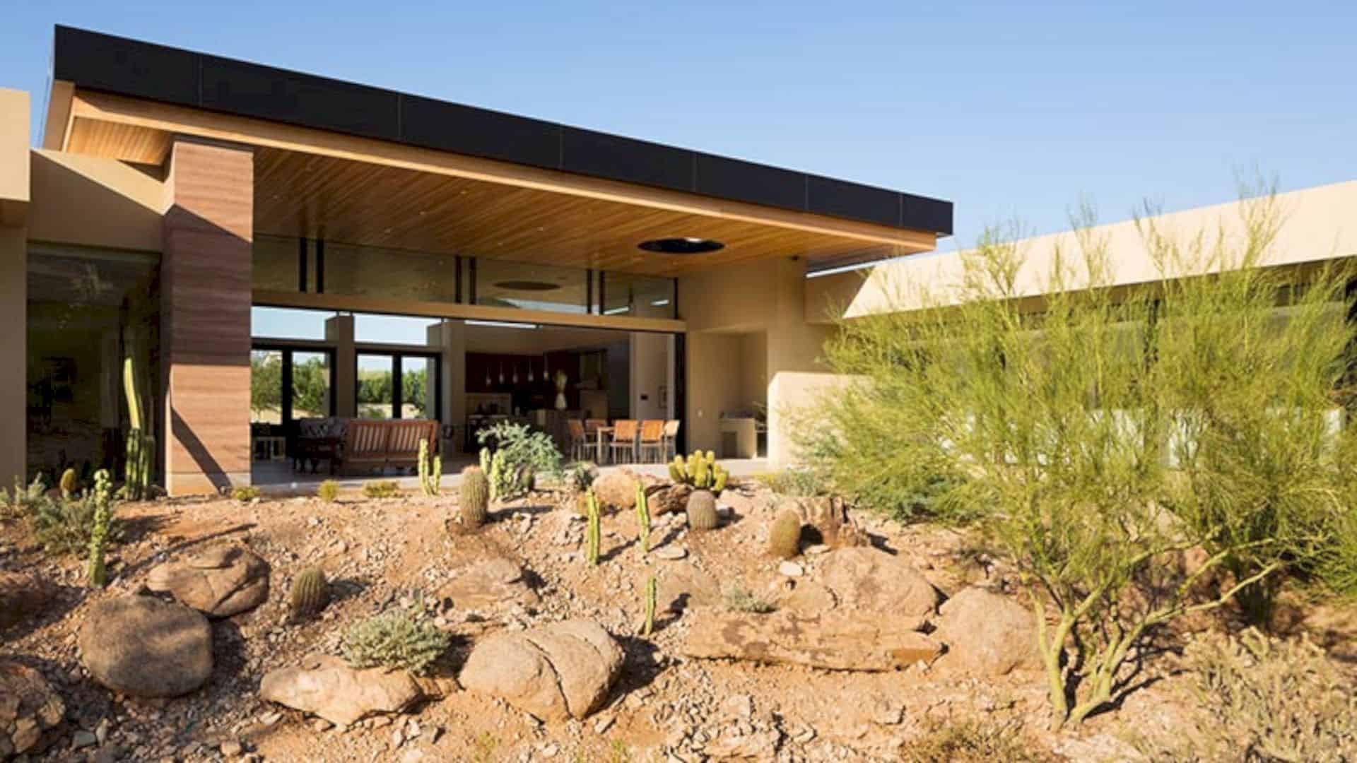 Desert Wash Residence A Modern Desert Home Defining Paradise Valleys Topographical Feature 15