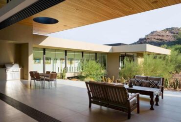 Desert Wash Residence A Modern Desert Home Defining Paradise Valleys Topographical Feature 8