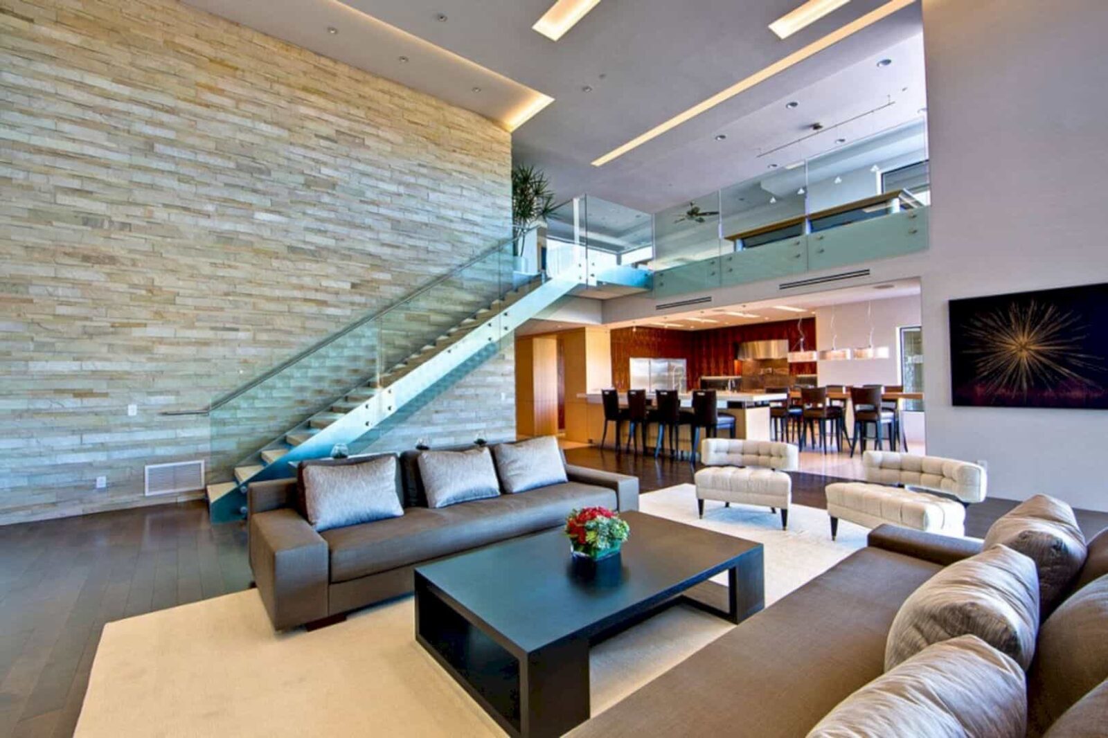 Vesta Residence: A Home with Open, Modern Interior Overlooking ... - Premium Residences With Large Windows And Modern Designs