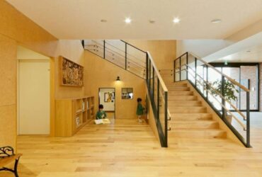 Skw Kindergarten A Childcare Facility That Encourages Childrens Sensibility Through Natural Materials 1