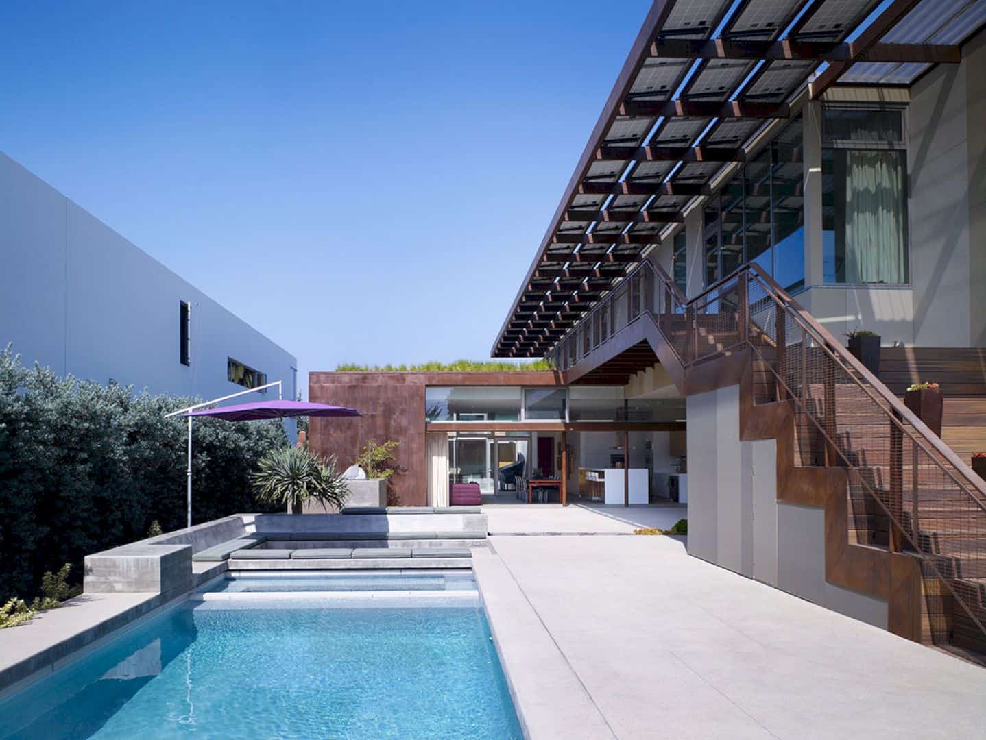 The Yin Yang House A Net Zero Energy Family Home In Quiet California Neighborhood 12