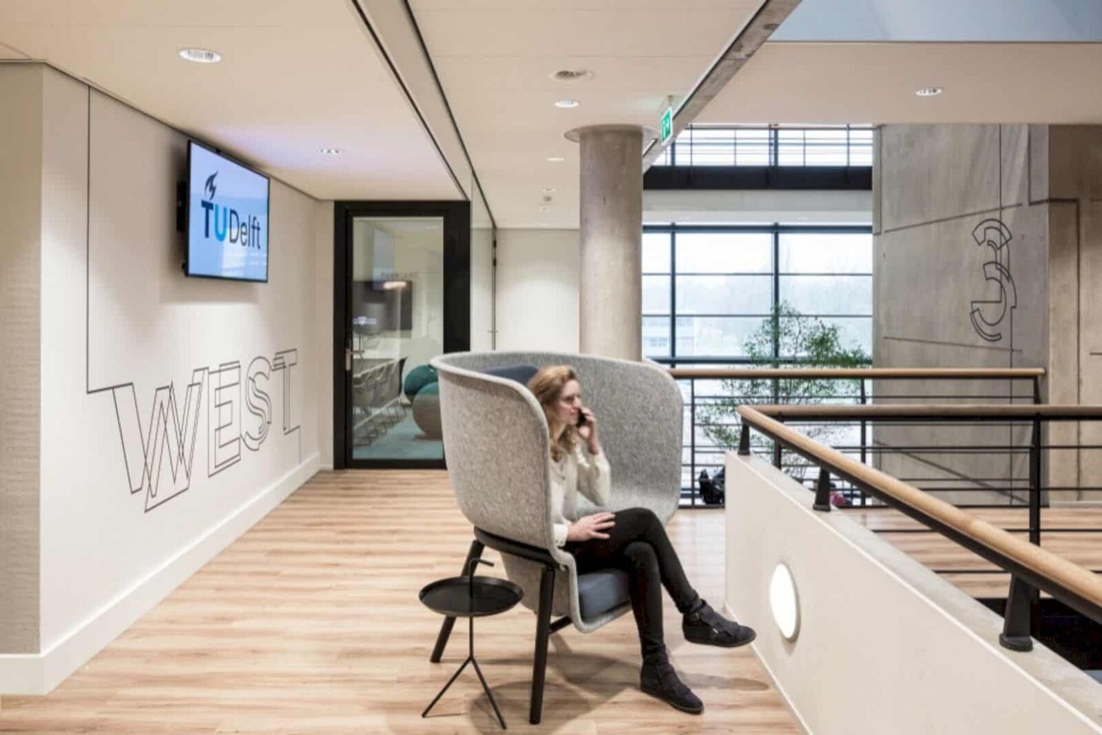 Tu Delft Mathematics & Computer Science A Modern Faculty Building Adopting A Vibrant Academic Environment 4