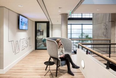 Tu Delft Mathematics & Computer Science A Modern Faculty Building Adopting A Vibrant Academic Environment 4