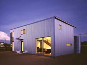 Barrio Metalico Nine Freestanding Houses Within Millvilles Industrial And Residential Environment 9