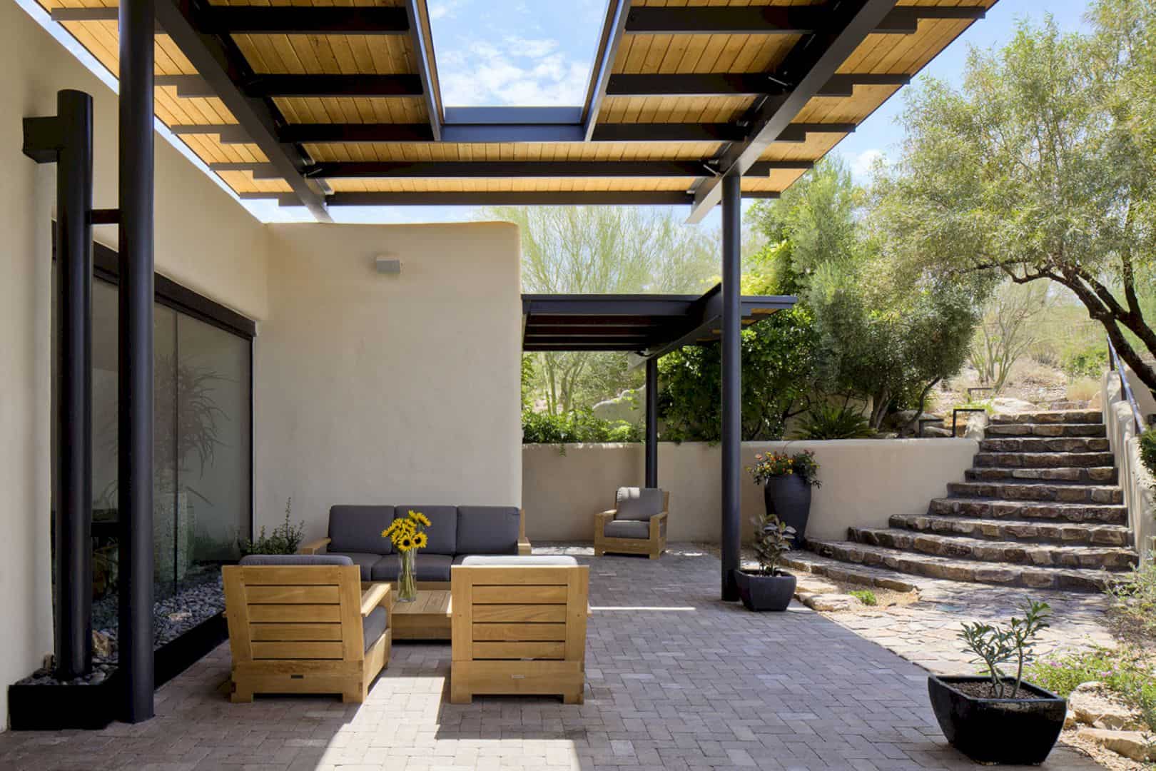 Canopy House Open Up Interior Spaces Embracing The Lush Landscape Of The Sonoran Desert 13