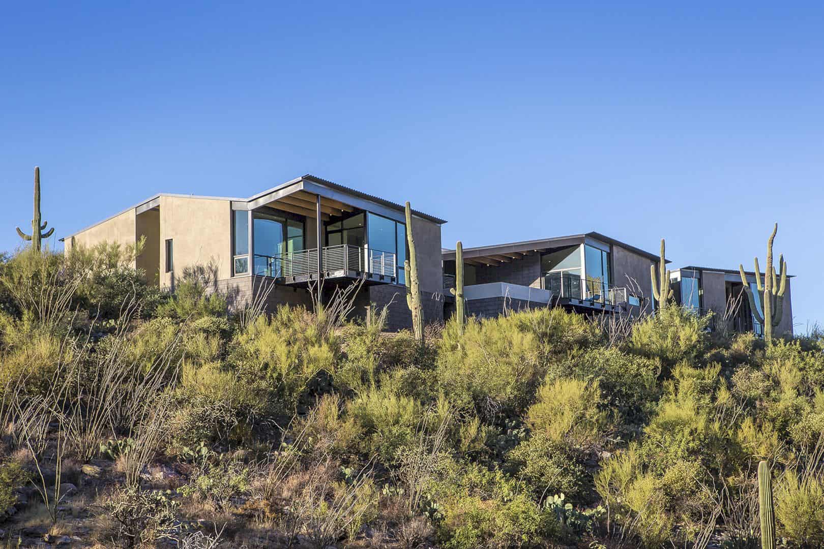 Casa De Plegado A Sustainable Residence Embracing The Catalina Foothill Surroundings 19