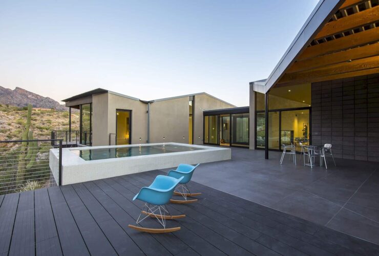 Casa De Plegado A Sustainable Residence Embracing The Catalina Foothill Surroundings 6