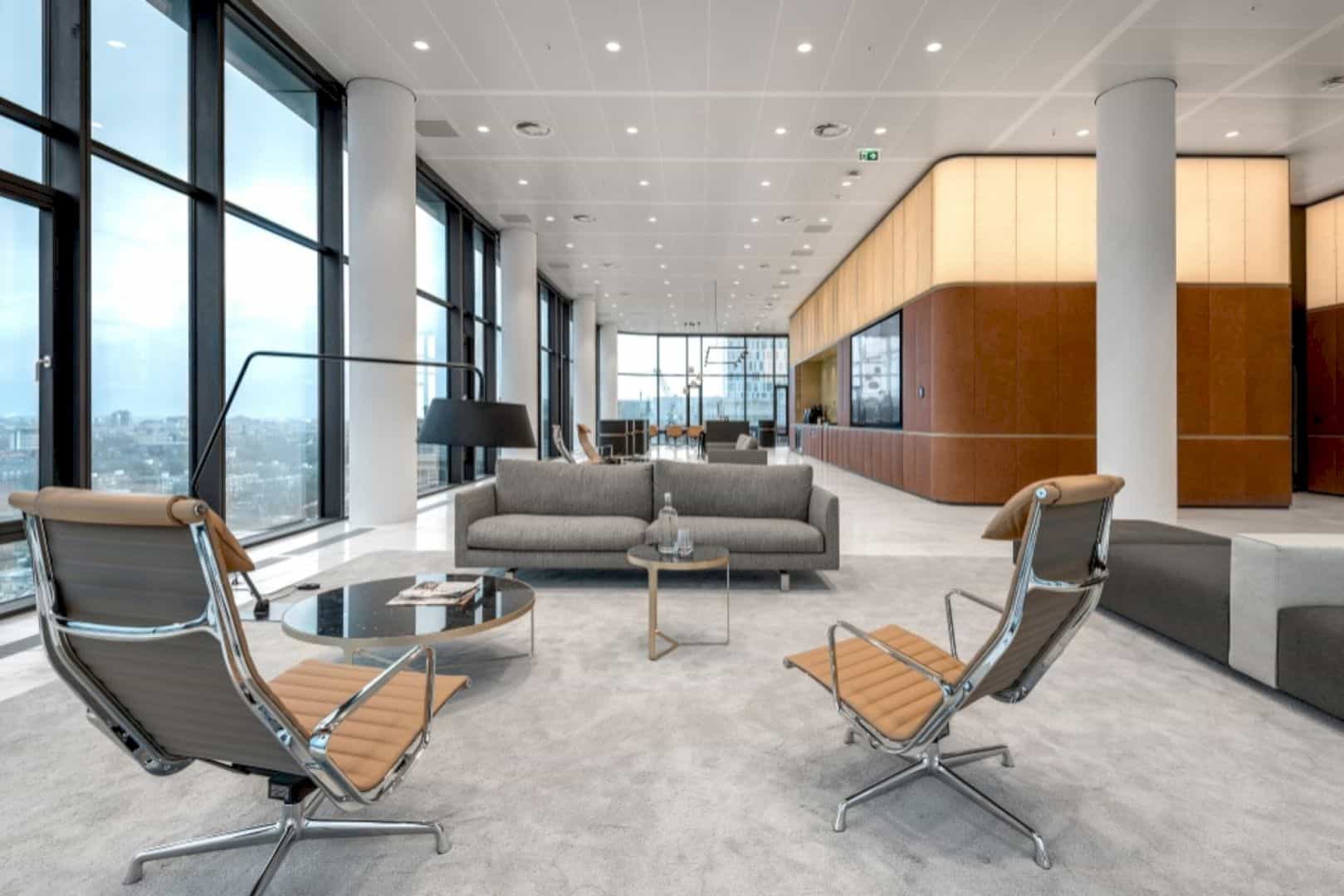 Cms Amsterdam A Warm Natural Base Office Design Merged With Curves And Transparency 15