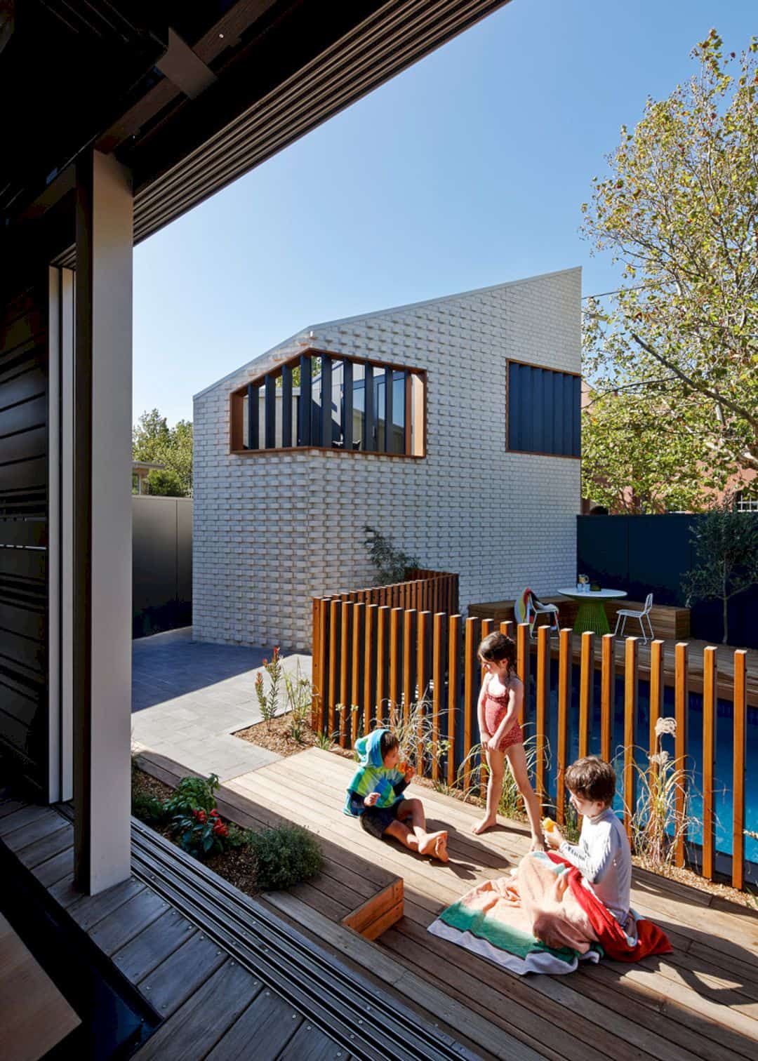 Little Brick Studio A Tight Space Residence That Engages At The Urban Scale Of Abbotsfords Busy Street 10