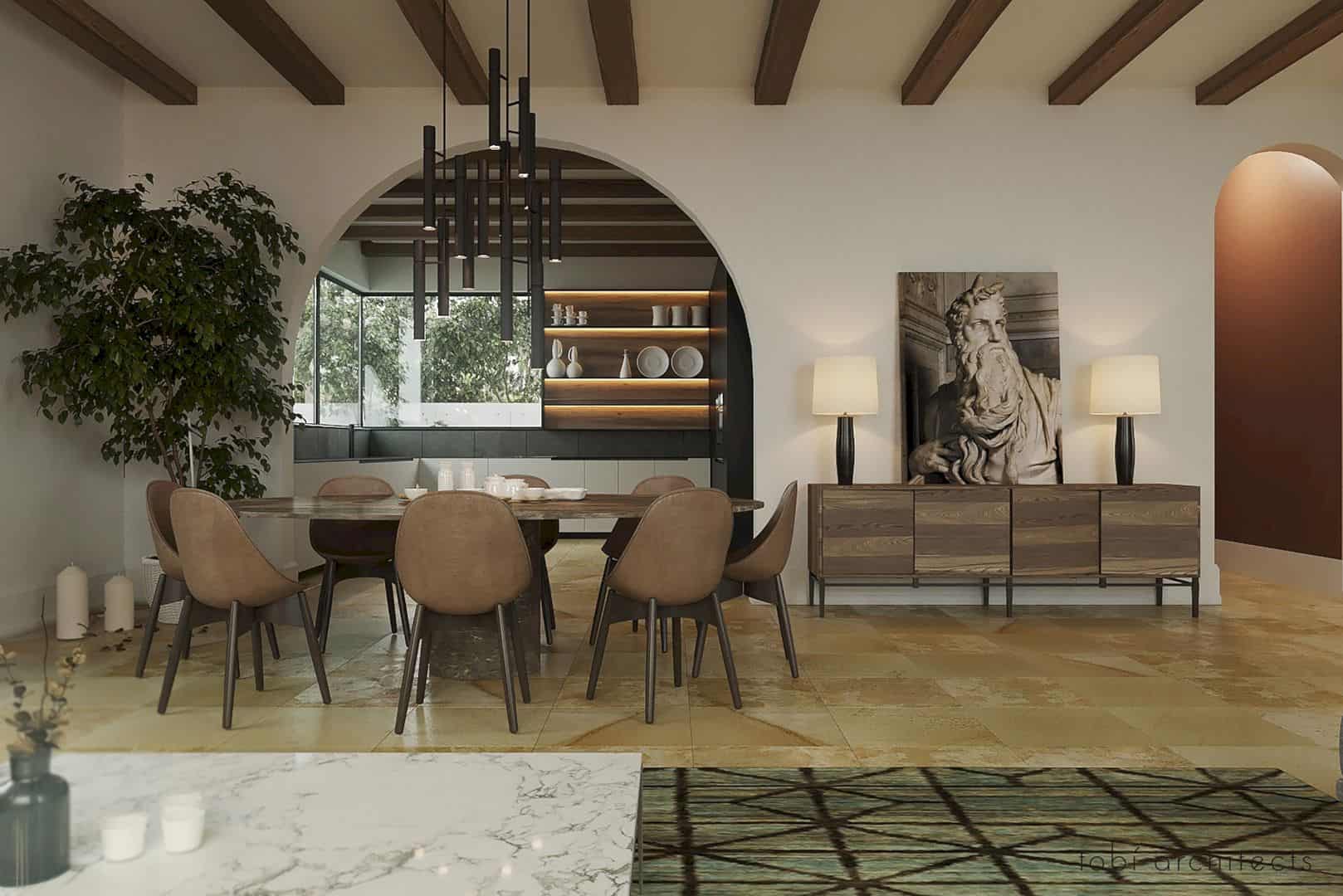 Nuovo Vecchio A Modern And Minimalistic Interior Merged With Classical Italy 9