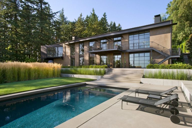 Portland Hilltop Interiors: Elegant Interiors with A Simple Palette of ...