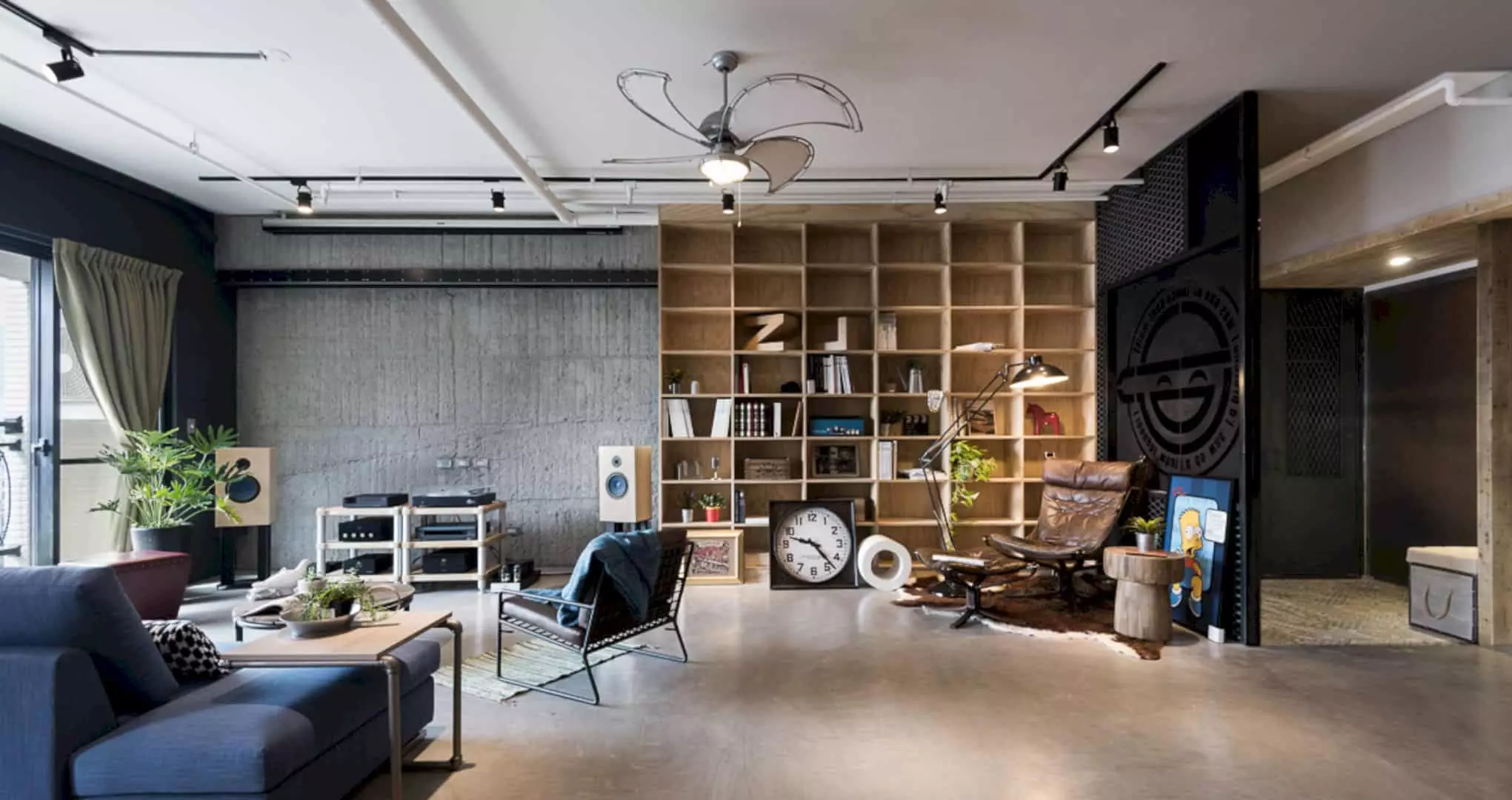 Recall Casa: The Residential of A Couple with Industrial Style and Vintage  Interior Design