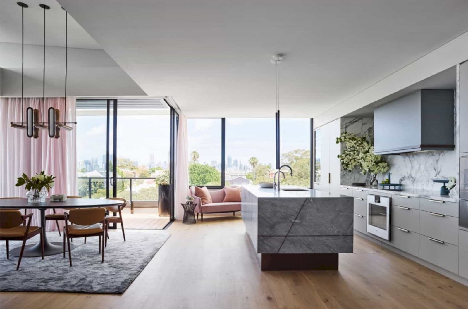 Curated visual reference: Picture Idea: Treetop House A Penthouse With Contemporary Interior In Harmonious