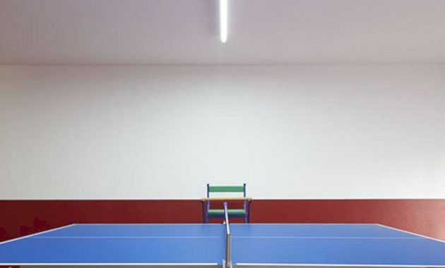 Ping Pong Club: Modern Interior of An Apartment for A Passionate Ping ...