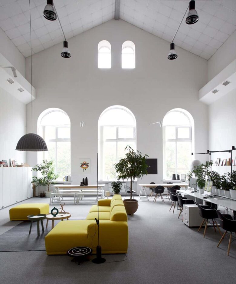 Nott Design Office: An Architectural Studio Office with Modern Interior ...