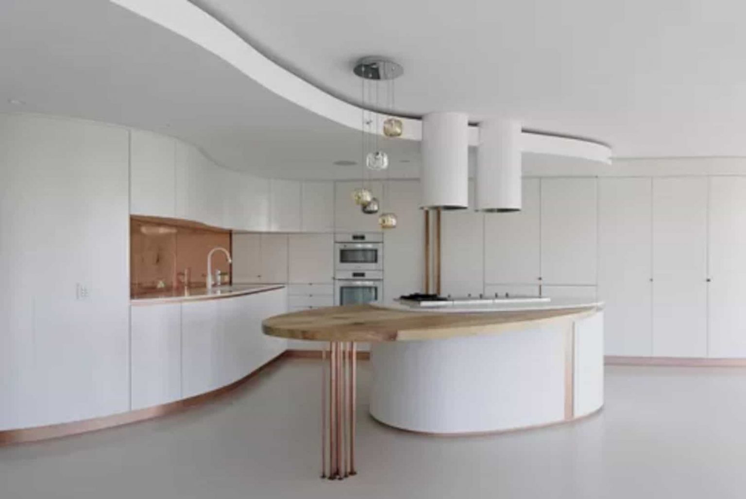 Image showcasing Fluid Apartment: A Contemporary, Luxury Residence with A Large Open ...