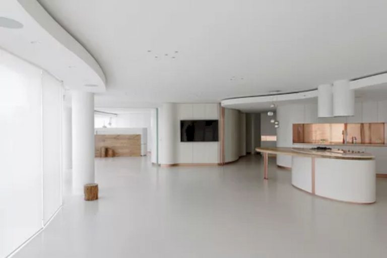 Fluid Apartment: A Contemporary, Luxury Residence with A Large Open ... - Natural Convection Fluid Dynamics Luxury Apartaments