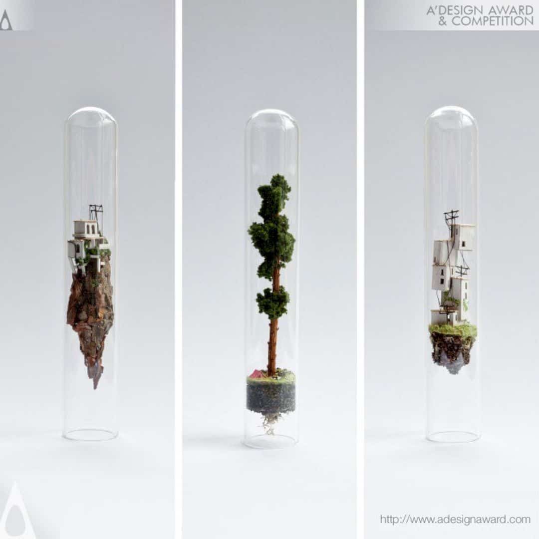 Micro Matter Miniature Sculptures In Glass Test Tubes By Rosa De Jong 1