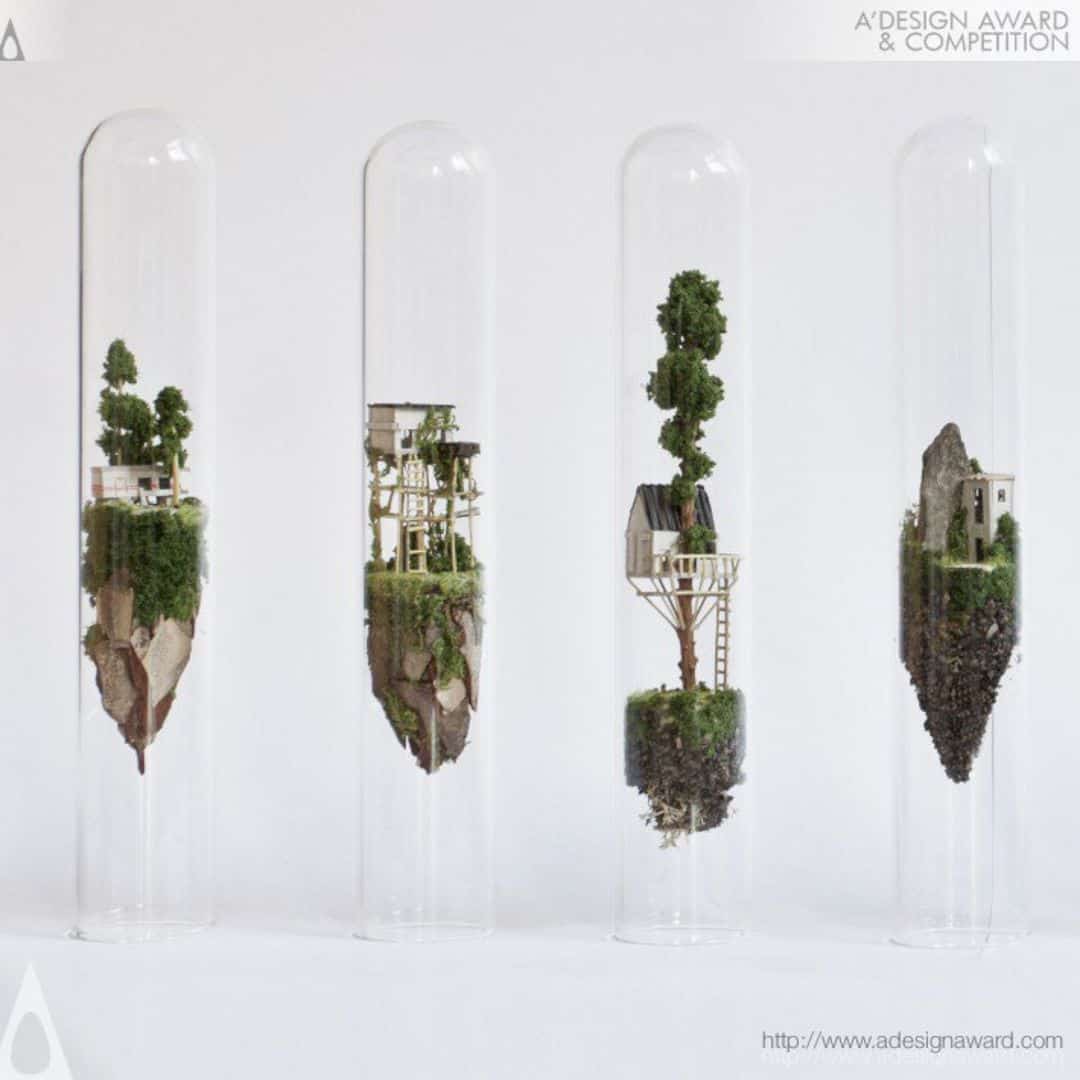Micro Matter Miniature Sculptures In Glass Test Tubes By Rosa De Jong 2