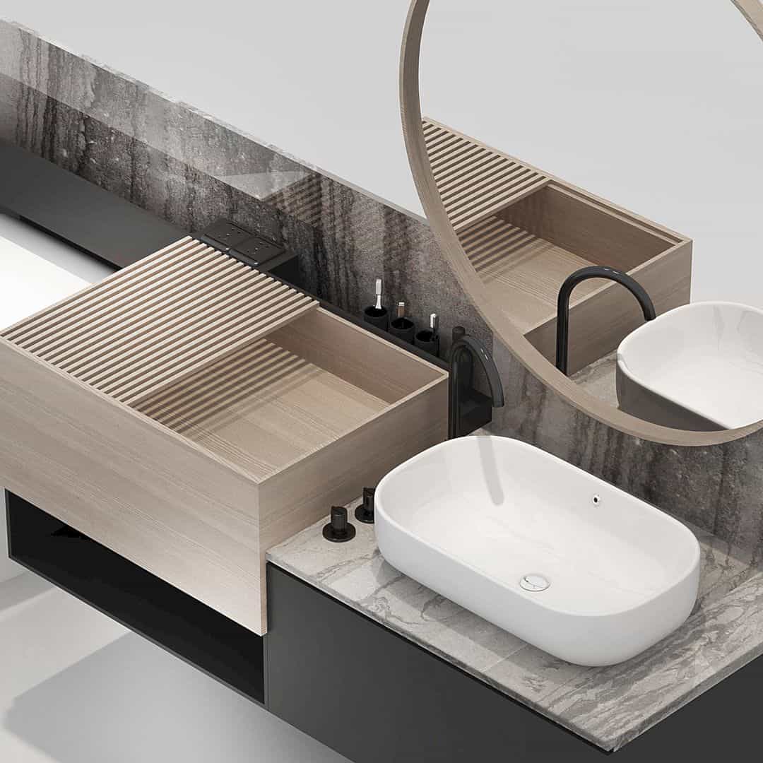Sincere Bathroom Cabinet By Yang Mingbin 3