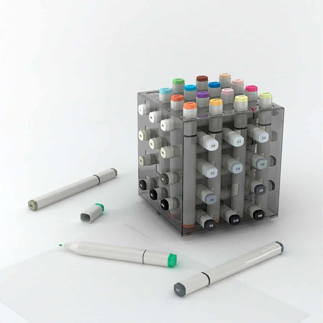 Fume Marker Pen Stand And Package By Hakan Gürsu 4