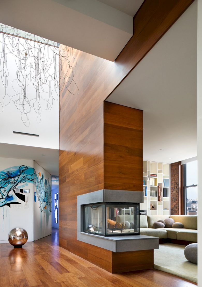 Broadway Penthouse: A NoHo Loft Renovation with Green Design and Lush ...