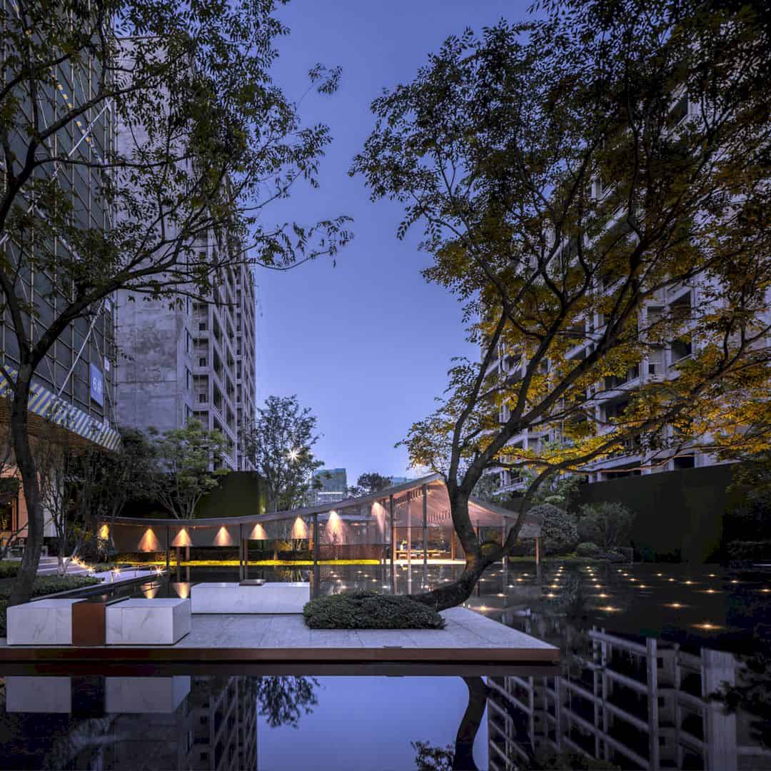 Nine Court Mansion Residential Landscape By Shenzhen IN Lab Design And Consultancy 1