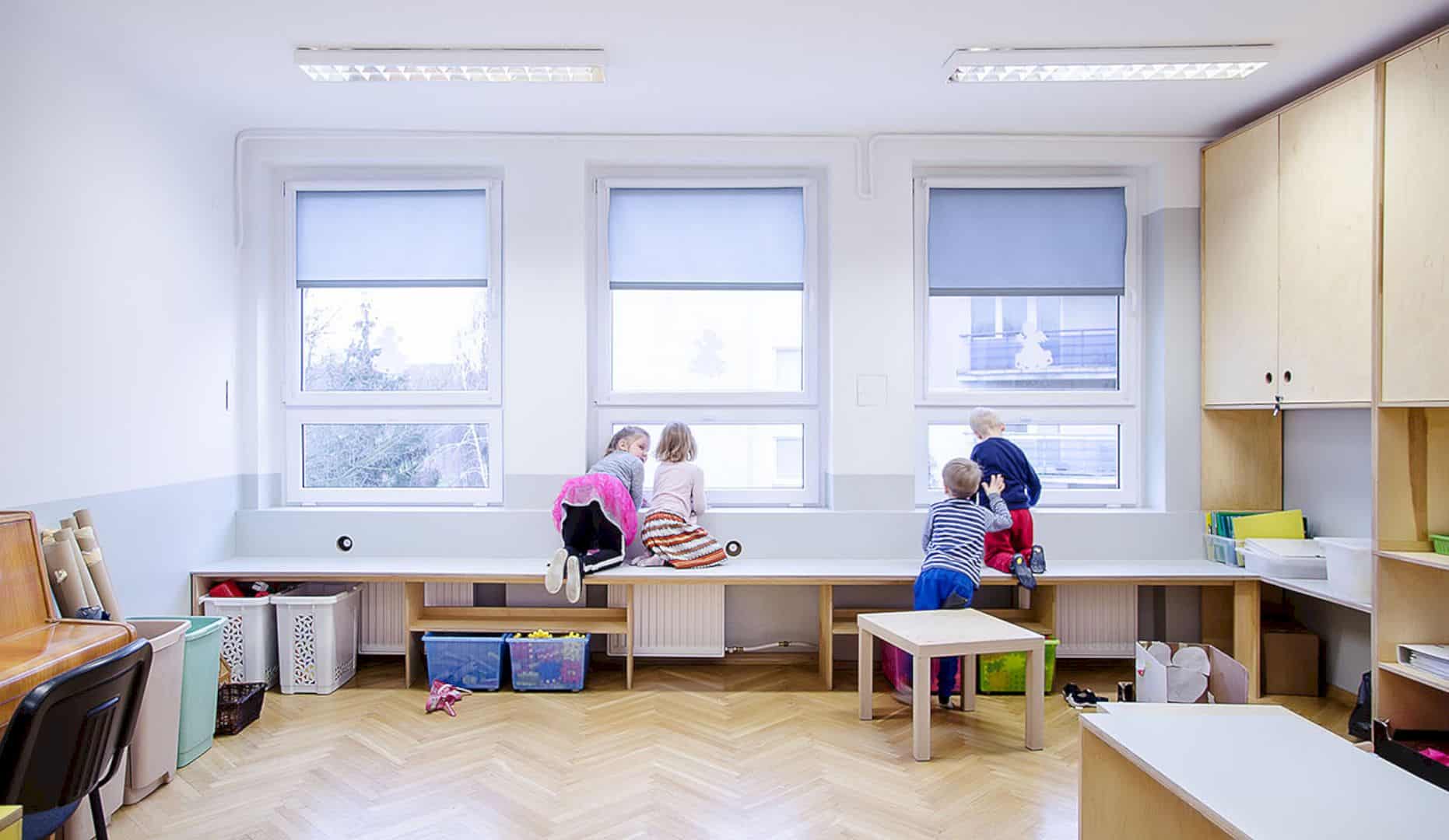 Refurbishment Of An Interior In Kindergarten Nr 42 Kwiaty Polskie 1