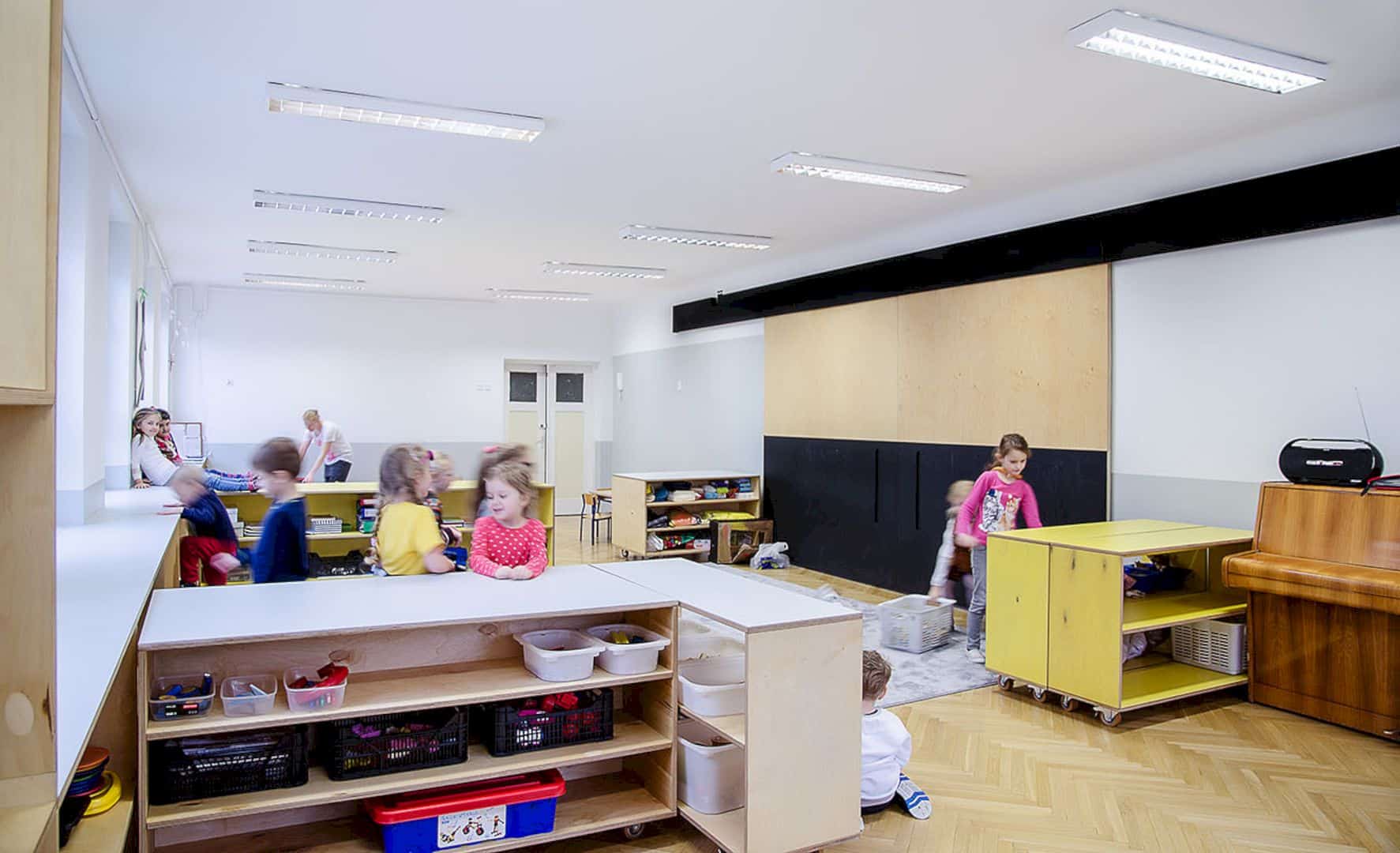 Refurbishment Of An Interior In Kindergarten Nr 42 Kwiaty Polskie 2