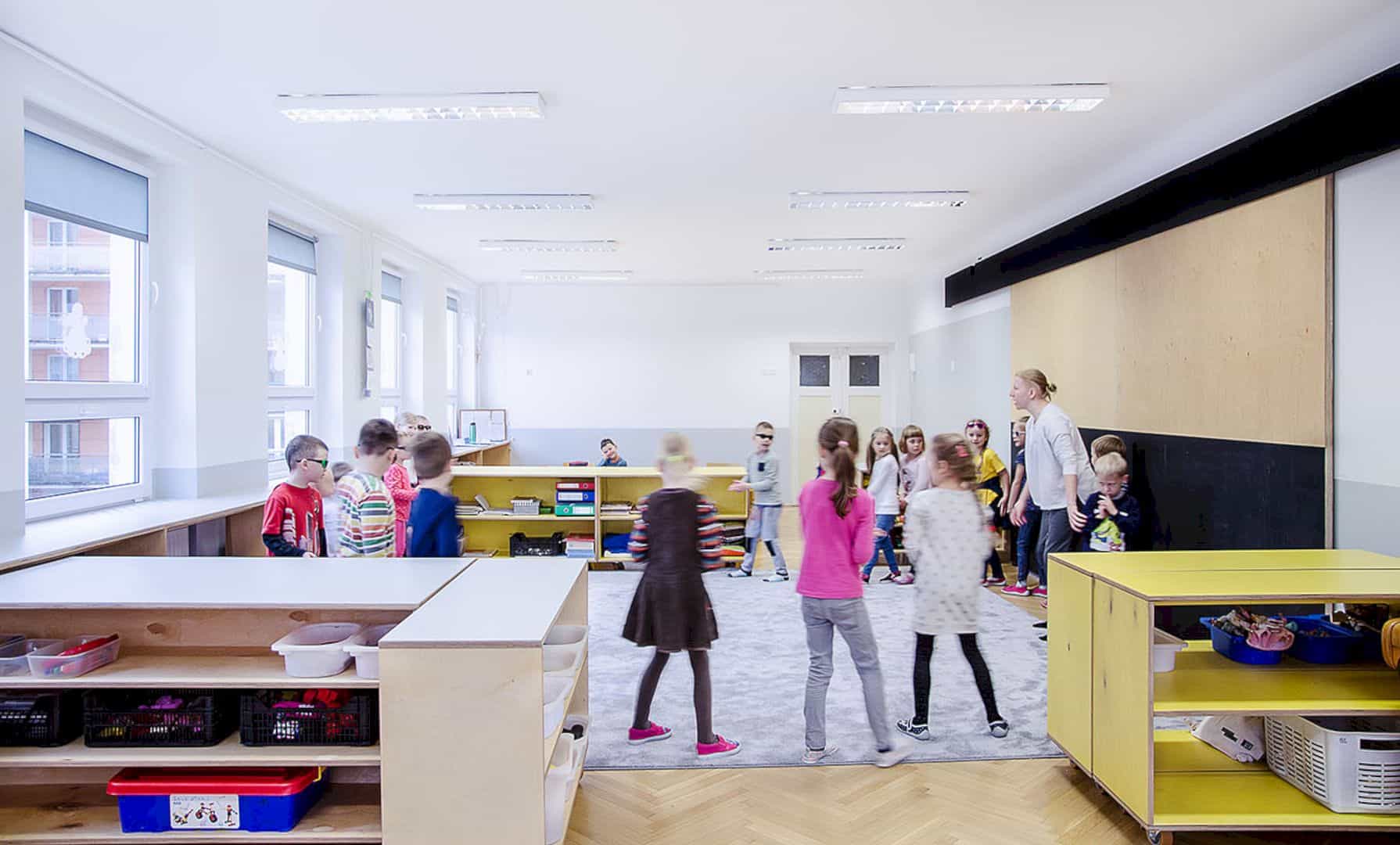 Refurbishment Of An Interior In Kindergarten Nr 42 Kwiaty Polskie 3