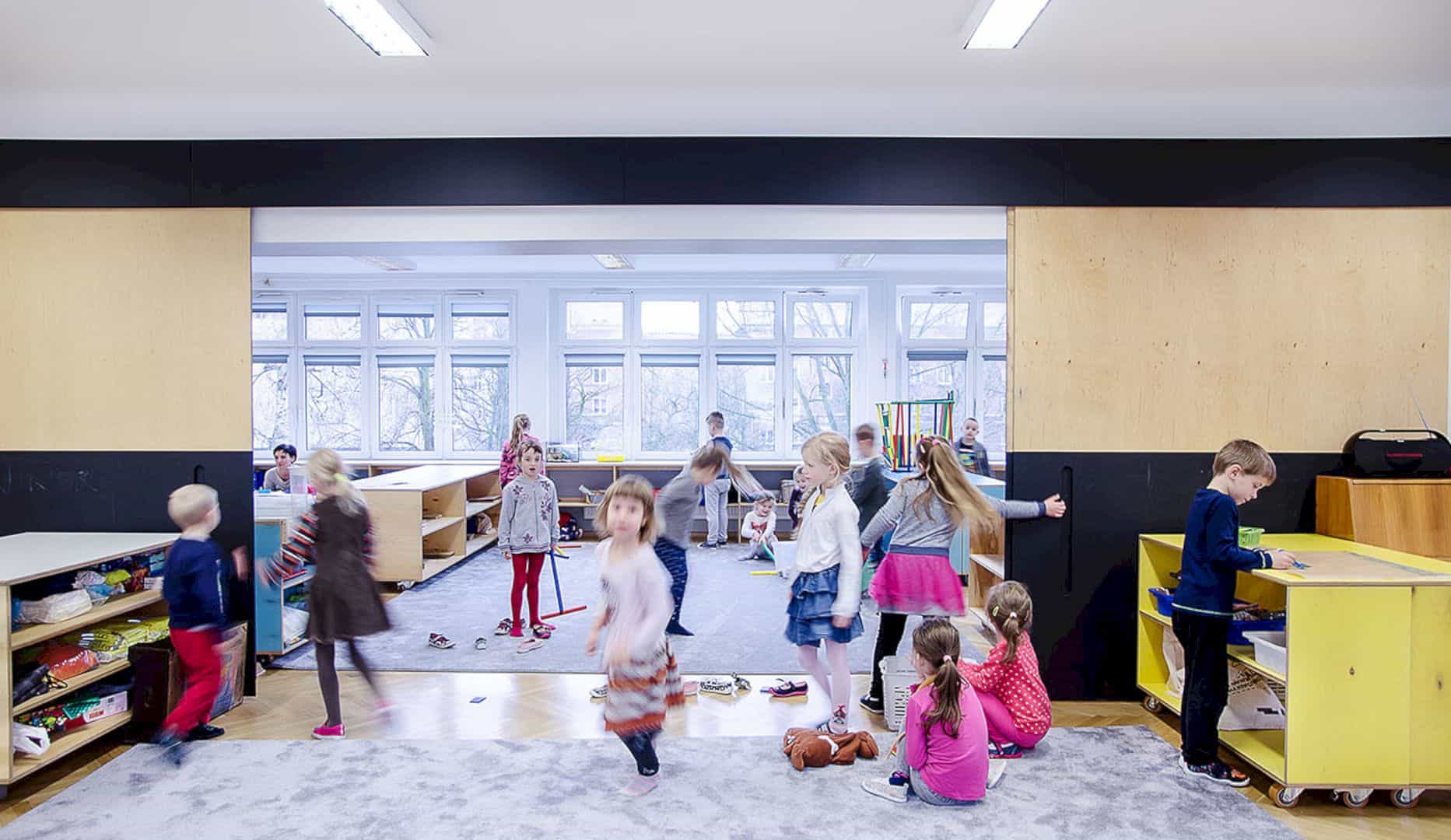 Refurbishment Of An Interior In Kindergarten Nr 42 Kwiaty Polskie 7