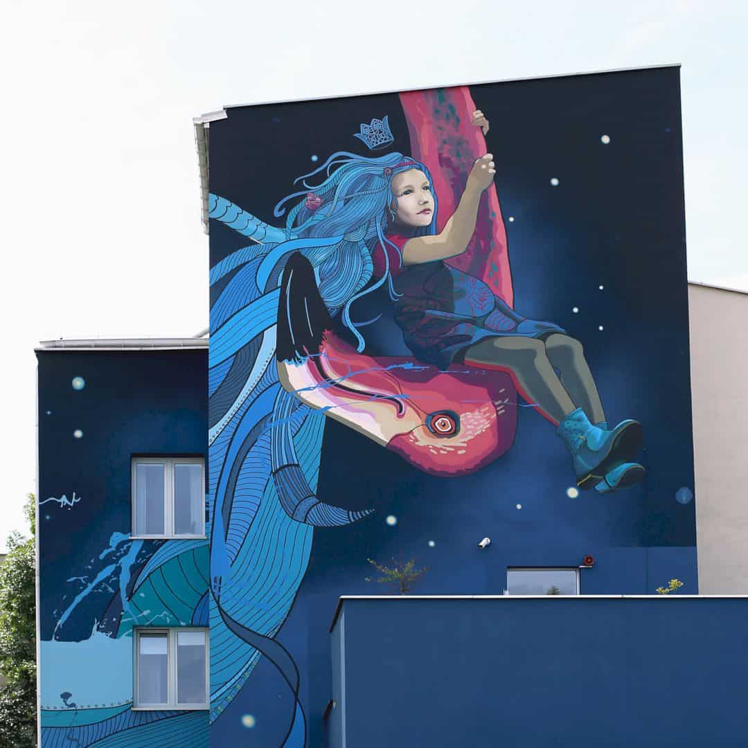 Tale About Fear Mural By Marta Zawieja 5