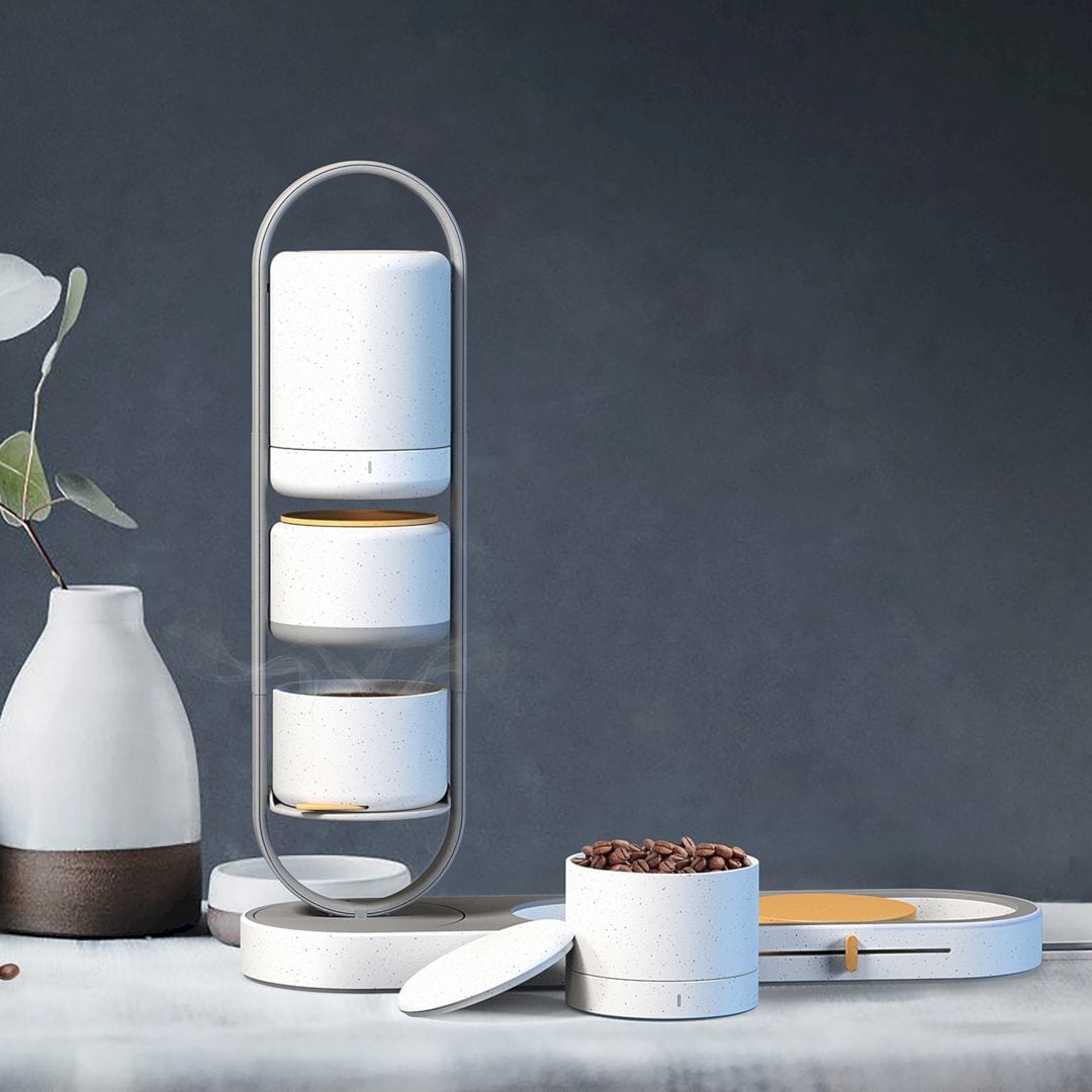 Eli Functional Pour Over Coffee Maker By Chenchen Fan 3