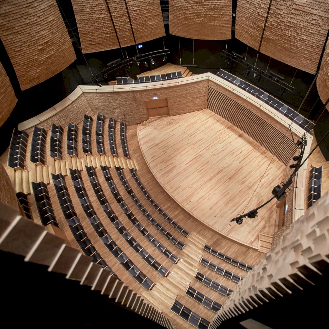 Concert Hall In Warsaw Music School By Tomasz Konior 4