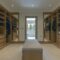 54985,Bench and shelves in walk in closet