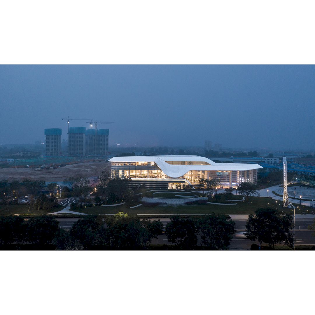 Qingdao Innovative Technology Park Visitor Center By AICO 3
