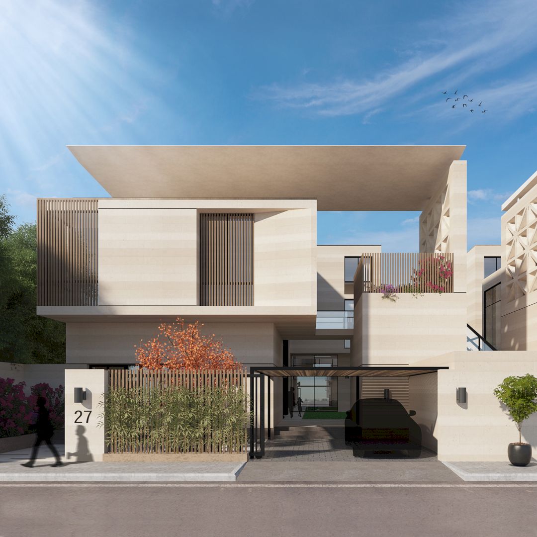 U Villa Residential House By Adel Badrawy 4