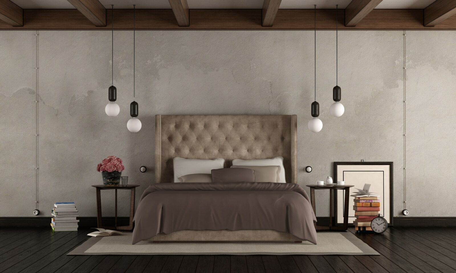 Classic master bedroom
