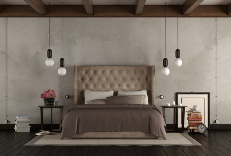 Classic master bedroom