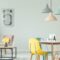 Colorful dining room interior
