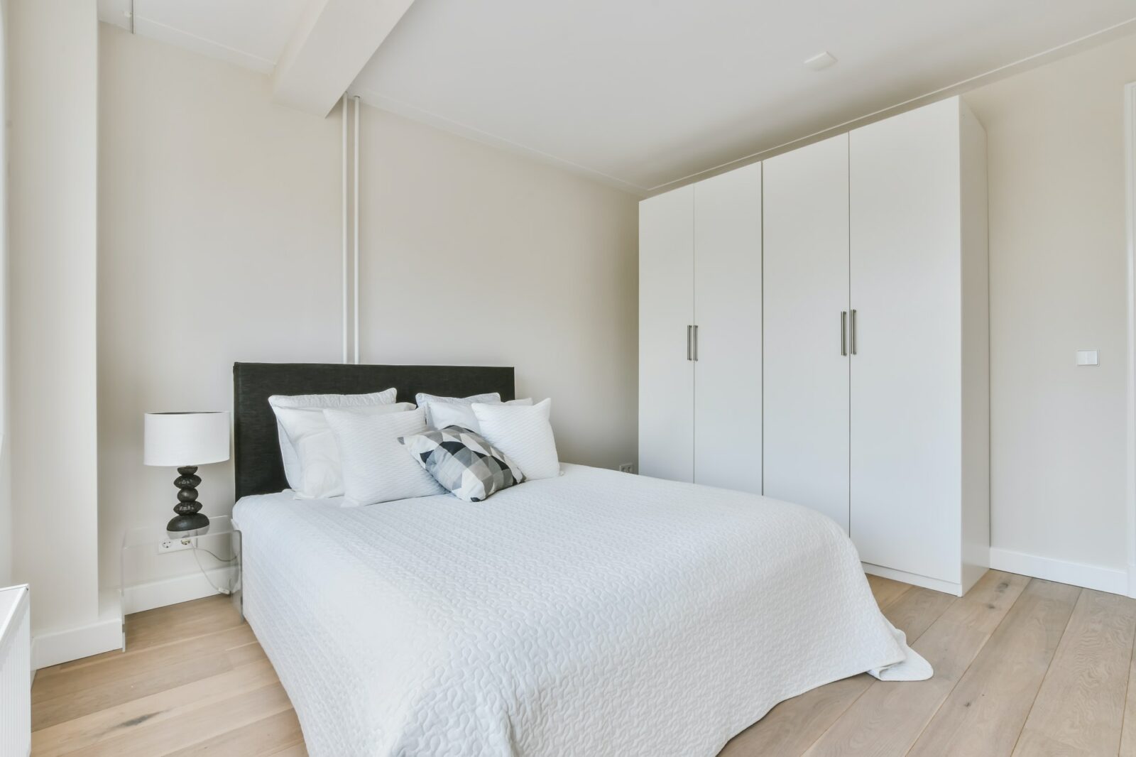 Minimalist stylish bedroom