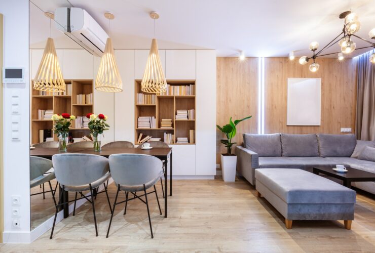 Small apartment design living room