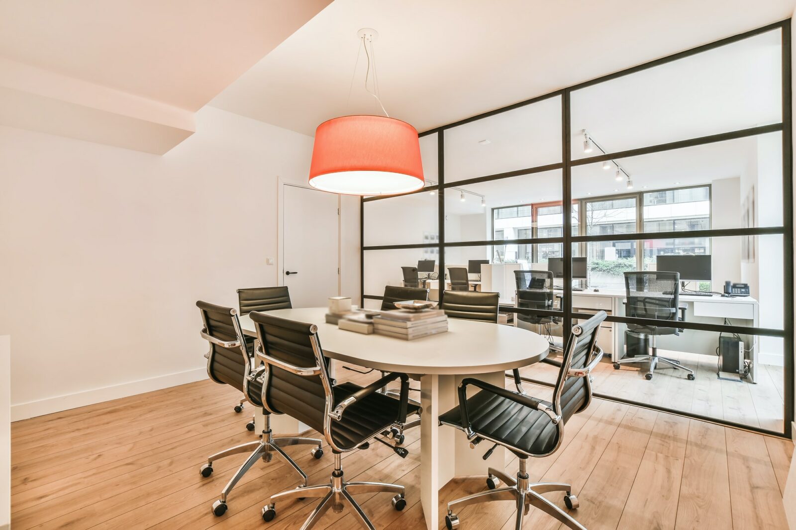 Spacious office room design