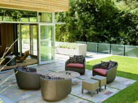 Backyard Patio Area