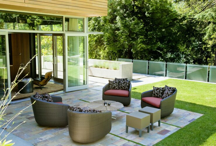 Backyard Patio Area