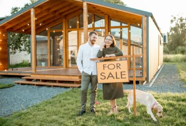 Couple selling country house