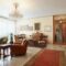 Living room, classic italian interior with antiquities