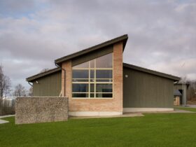 Modern Nursing Home Exterior